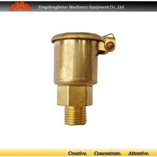 6cc M10*1 male thread copper spring cap oiling cup SYB-110-25 for CNC machine centre centralized lubrication system