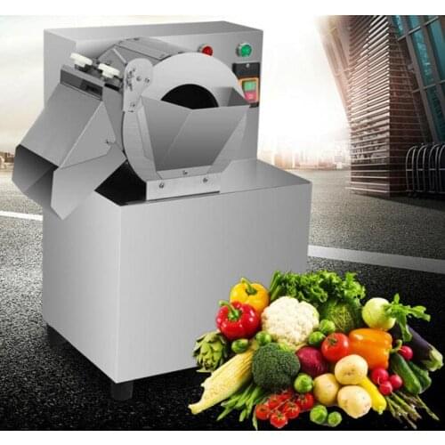 CE 220V Carrot Sweet Potato Automatic Electric Cutting Sliced Diced Silk Machine