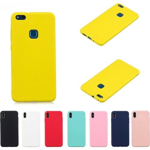 Case For Huawei P10 Lite Rubber Silicone Candy Color Soft TPU Back Phone Cover For Coque Huawei P10 Lite Huwawei P 10 Lite Case