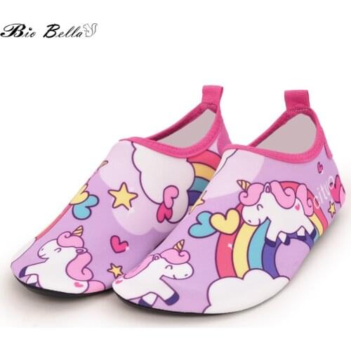 Kids Water Shoes Barefoot Quick-Dry Children Outdoor Aqua Socks Shoe Slippers Boy Girl Diving Wading Beach Swimming Shoes