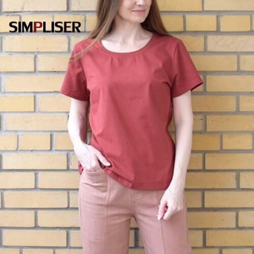 Large Sizes Women Cotton Tees Basic T-Shirts Womans Tops Plus Size 5XL 6XL Female Clothes O-neck graphic tees 2020 Summer