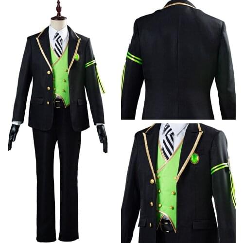 Game Twisted-Wonderland Malleus/Sebek/Silver Cosplay Costume Uniform Outfits Halloween Carnival Costumes for Adult