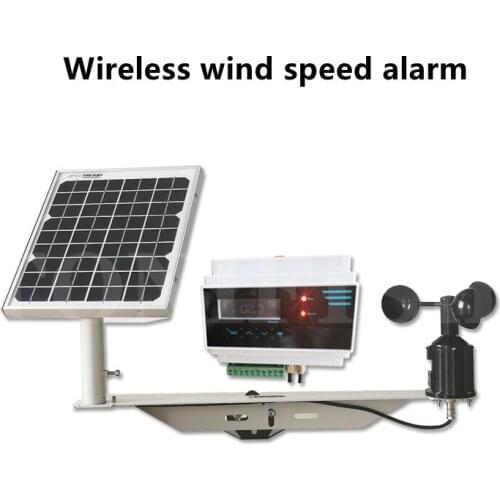 Crane, tower crane wind speed alarm measurement and control instrument wireless wind speed alarm