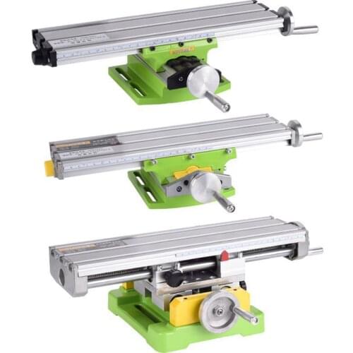 Mini Compound Bench Slide Table Worktable Milling Working Cross Table Drilling Machine For Bench Drill X-Y Adjustment