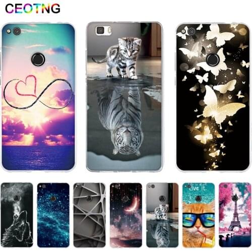 Soft Silicone Case for Huawei P8 Lite ALE-L21 Case Back TPU Cover for Huawei P8 Lite 2017 GR3 2017 P9 Lite 2017 Cover Shells Bag