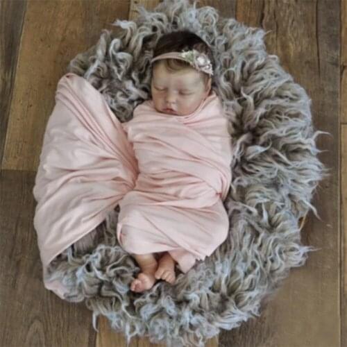 New 17inches Silicone Body Lifelike Reborn Dolls Bebe For Children Birthday Gift Toy