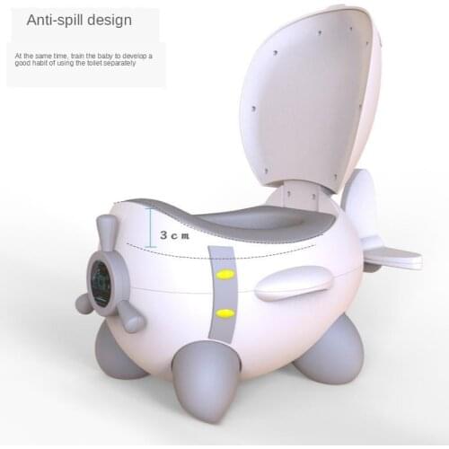 New Plastic Baby Portable Toilet Upgrade PU Mat Baby Potty Potty Child Toilet Baby Toilet Toilet Stool
