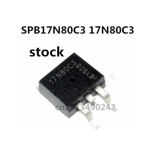 Original New 5PCS/ SPB17N80C3 17N80C3 SUM110P04-04L AUIRFS6535 TO-263