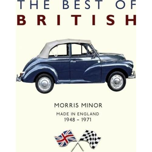 MORRIS MINOR VINTAGE RETRO METAL TIN SIGN POSTER WALL PLAQUE