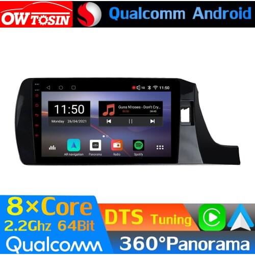 Qualcomm 8Core Android Car Multimedia For Honda Amaze DF5 2018-2021 RHD GPS 360 Camera Radio HIFI CarPlay Head Unit Optical HDMI