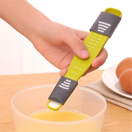 Baking scale measuring spoon measuring gram spoon kitchen tool plastic milk powder quantitative spoon baking measuring spoon