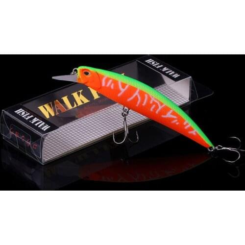 WALK FISH 1PCS Fishing Lure 10.5cm 15.8g Wobblers Hard Bait Minnow For Bass Pike Perch Camping Fake Hard Lure Pesca