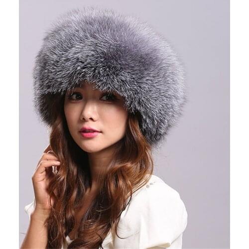YLMFUR Women's Leather Hats
