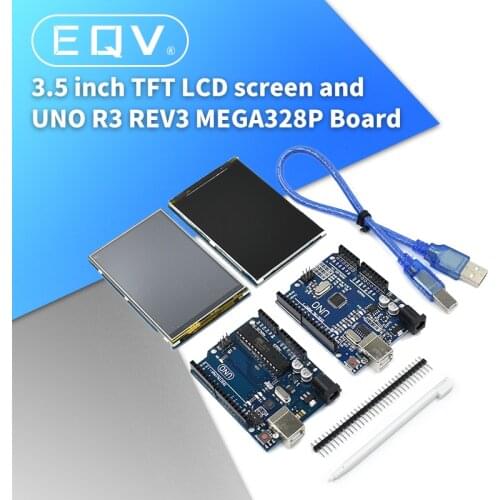 LCD module 3.5 inch TFT LCD screen 3.5 "+ UNO R3 REV3 MEGA328P Board for Arduino