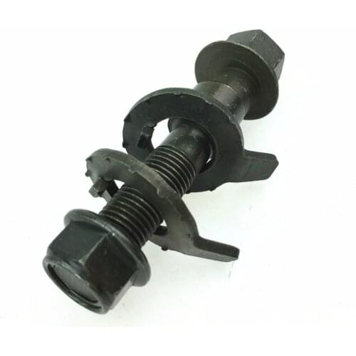 1pcs For auto parts Four wheel alignment tires Eccentric screw adjustment camber bolts Black 10.9 bolts - 17mm