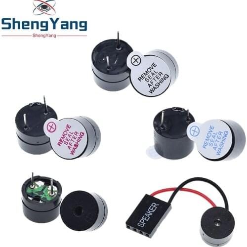 10pcs 3V 5V 12V Active Buzzer Magnetic Long Continous Beep Tone 12*9.5mm New And Original Hjxrhgal For Arduino