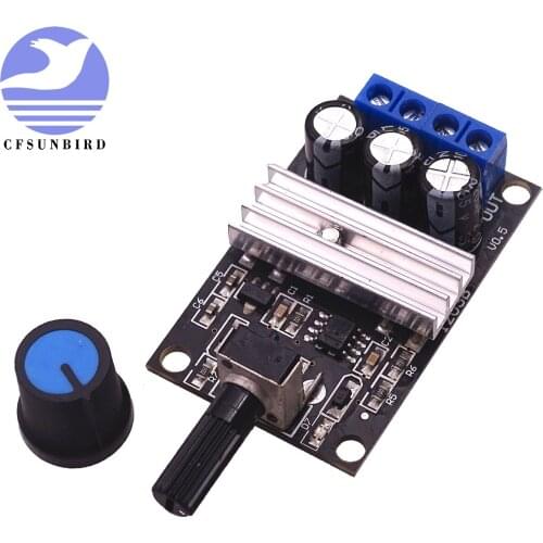 10PCS PWM DC 6V12V24V 28V 3A Motor Speed Switch Controller Regulator Adjustable Variable Speed Control With Potentiometer Switch