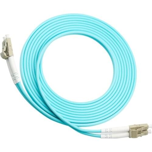 200 pcs 2M LC/UPC-LC/UPC OM3 Multimode 10G Fiber Patch cord Duplex MM 50/125um,PVC ,3.0mm.Length or Connector can be customized