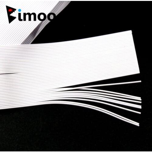 4PCS/Bag 15cm Micro White Rubber String Fishing Fly Tying Rubber Legs Popper Fly Tying Material