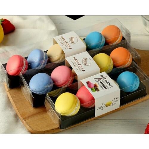 50sets Clear PVC Mousse Cake box Macarons packing ball Wedding cupcake Boxes Baby Shower Birthday Party Decor