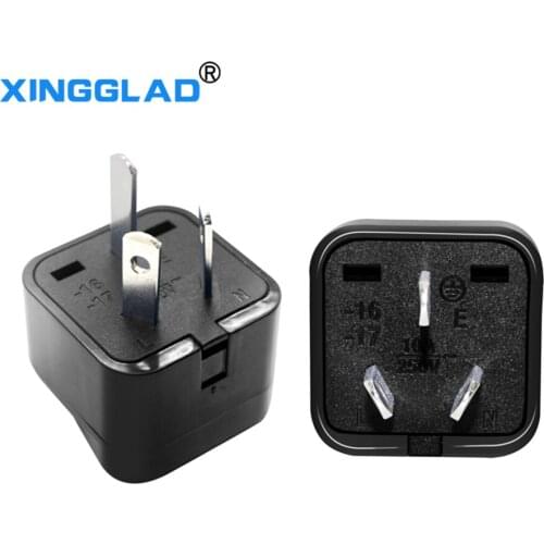 Australia 10A 250V Travel Plug Adapter NZ CN AU To Universal Outlet AC Power Socket Charger Converter 2500W