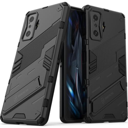 For Xiaomi Poco M3 Case Poco M3 Pro 5G Cover Shockproof Silicone Bumper Holder Stand Armor Hard PC Phone Case For Xiaomi Poco M3