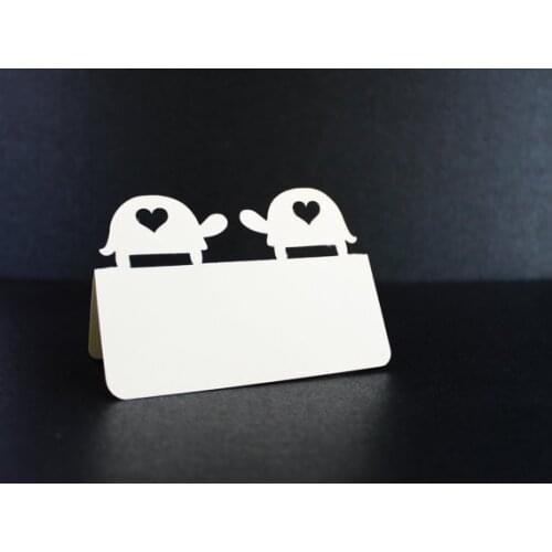 Turtle Place Cards birthday party Wedding bridal shower banquet Seating escort Card table number marker custom color