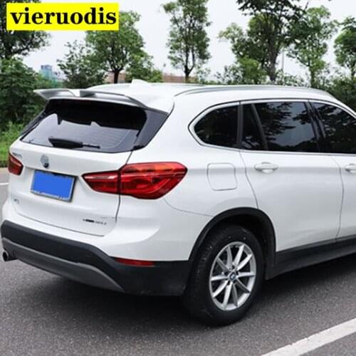 For 2016 2017 2018 2019 2020 BMW X1 Spoiler ABS Exterior Rear Spoiler Tail Trunk Boot Wing Decoration Car Styling For X1