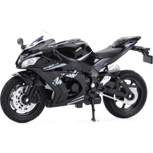 Welly 1:18 Kawasaki2017 Ninja ZX-10RR Die Cast Vehicles Collectible Hobbies Motorcycle Model Toys