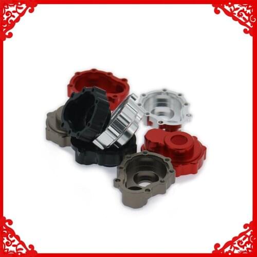 2PCS RCAWD Portal Drive Housing Outer Body Mounts Posts Left&Right For Rc Model Car 1/10 Traxxas Trx-4 Crawler Defender 8251