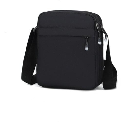 New chest bag trendy Oxford cloth shoulder bag mens messenger bag casual simple mobile phone bag waist bag