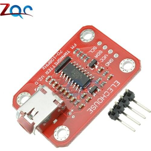 FM Transmitter Module V2.0 Digital FM Radio Module For Arduino Microphone Audio