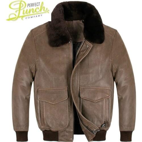 Real 2021 Genuine Men Cow Leather Jackets Vintage Motorcycle Jacket for Mens Clothing Casacos A112 YY776