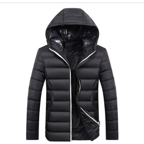 2020 spring new mens cotton-padded jacket winter casual cotton-padded jacket slim jacket