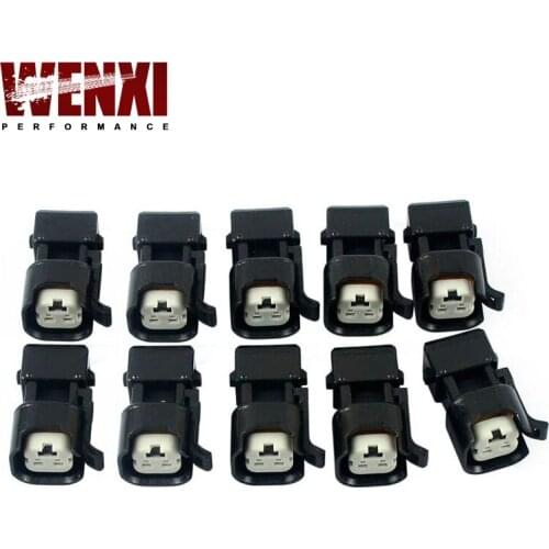 EV1 To EV6 USCAR Wholeness Fuel Injector Connectors Adapters Wholesales 10PCS/LOT Fuel Injector Connector for US cars