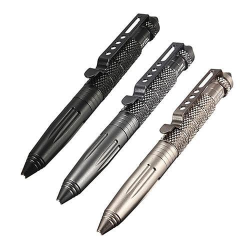 Professional Aluminum Alloy Ballpoint Pen Multi-functional Tools Outdoor Self Defense Pen
