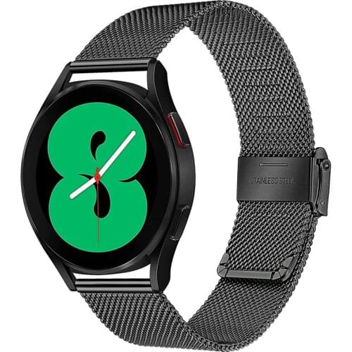 Mesh Loop Band for Samsung Galaxy Watch4 Classic 46mm 42mm Strap 20mm 22mm Metal Bracelet for Galaxy Watch 4 44mm 40mm Bands