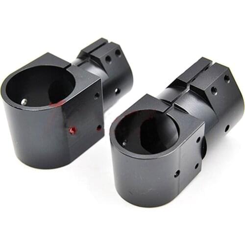 2pcs 16/20/25/30mm Pipe Tee Joint Carbon Fiber Tube Clamp for UAV Drone Landing Gear