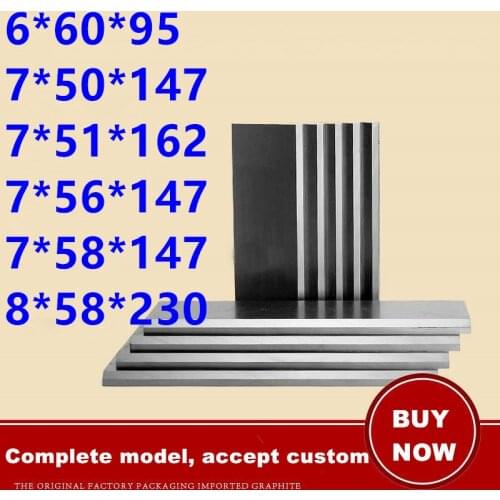 200sizes high strength vacuum pump carbon vane graphite blade