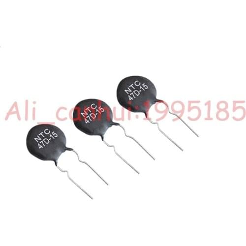 10Pcs/Lot NTC Thermistor Resistor NTC 47D-15 Thermal Resistor