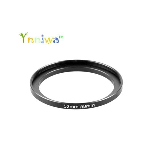 52-58 mm Metal Step Up Rings Lens Adapter Filter Set