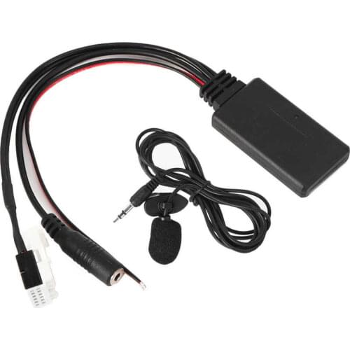 Car Bluetooth Audio MP3 Cable Adapter with Microphone Kit Fit for Mercedes-Benz W169 W221 W251 W245 Audio Adapter