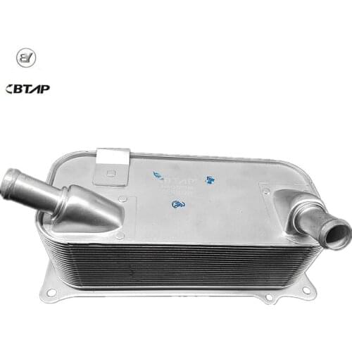 BTAP Auto Part New Oil Cooler For Porsche Cayenne S GTS Turbo 4.8L V8 07-10 94810727103 94810727102 Original Equipment Quality