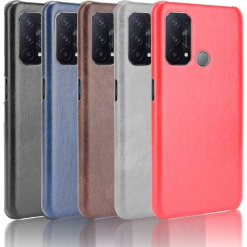 For Oppo Reno 5A Case Litchi Skin Pattern PU Leather and PC Book Cover For OPPO Reno5 A Reno 5A Reno5A Phone Case