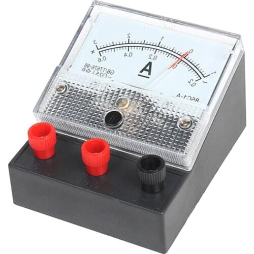 Type 85 Double range DC ammeter Grade 2.5 Teaching instrument instrument Teaching demonstration physical experiment trumpet