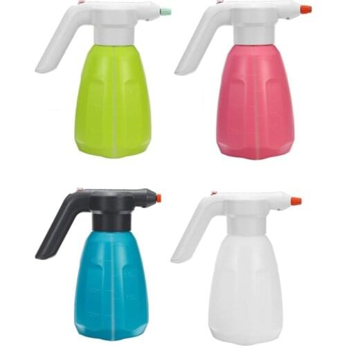 2L Electric Spray Bottle Hand-held Fogger Plant Mister Sprayer USB Rechargeable Cleaning Watering Garden Tool K0AB