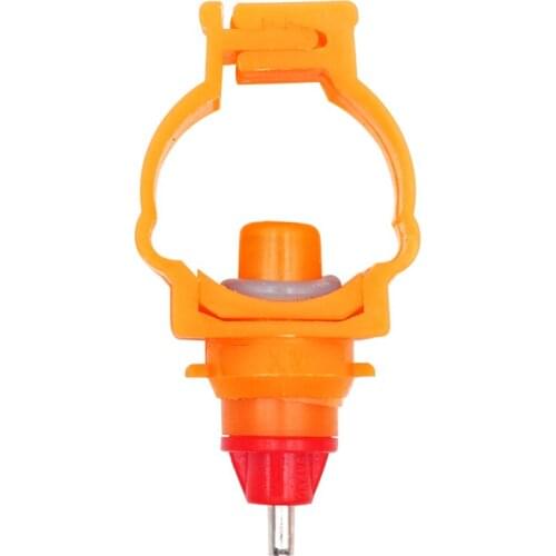 10 Pcs Chicken Spring Water Nipple Drinker Automatic Drinking Poultry Feeding Supplies for Chicken Duck Hen Drinker Equipments