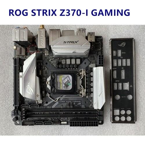 LGA 1151 for Asus ROG STRIX Z370-I GAMING Motherboard DDR4 32GB M.2 PCI-E 3.0 Desktop Intel Z370 1151 Overlocking Mini-ITX