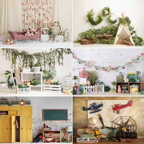 MOCSICKA Baby Shower Photo Background Simple Decoration Style Child Portrait Photo Wallpaper Photography Props Banner