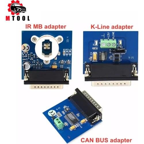 2019 Newest IPROG+ IR MB +CAN BUS +K-LINE adapter For IPROG+ IProg Pro Programmer